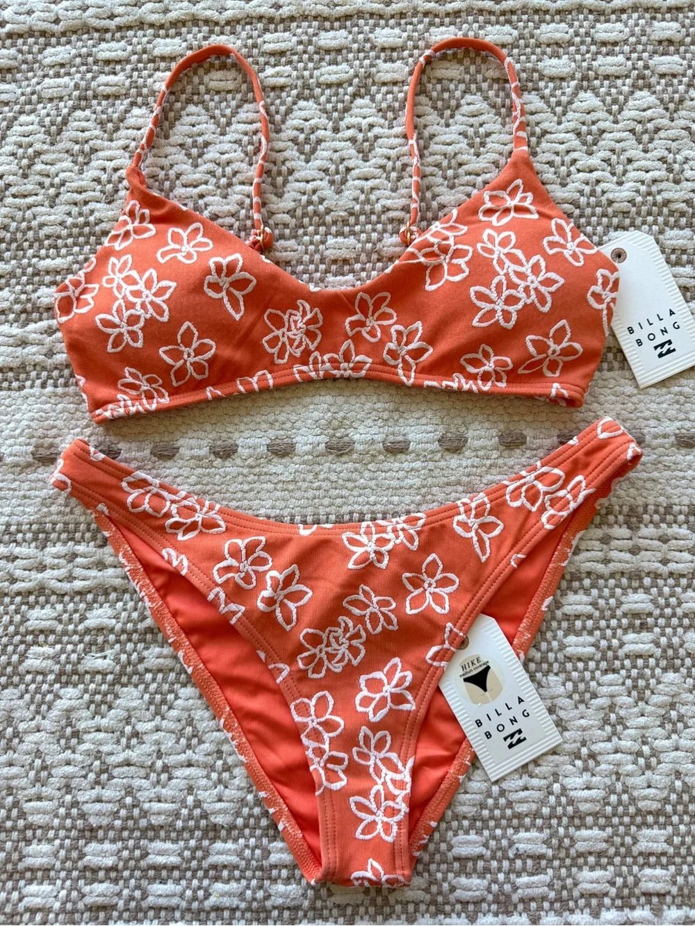 π₯π₯BILLABONG - JOSIE HAVE IT ALL BRALETTE HIKE BIKINI SETπ₯π₯ - Picture 4 of 11